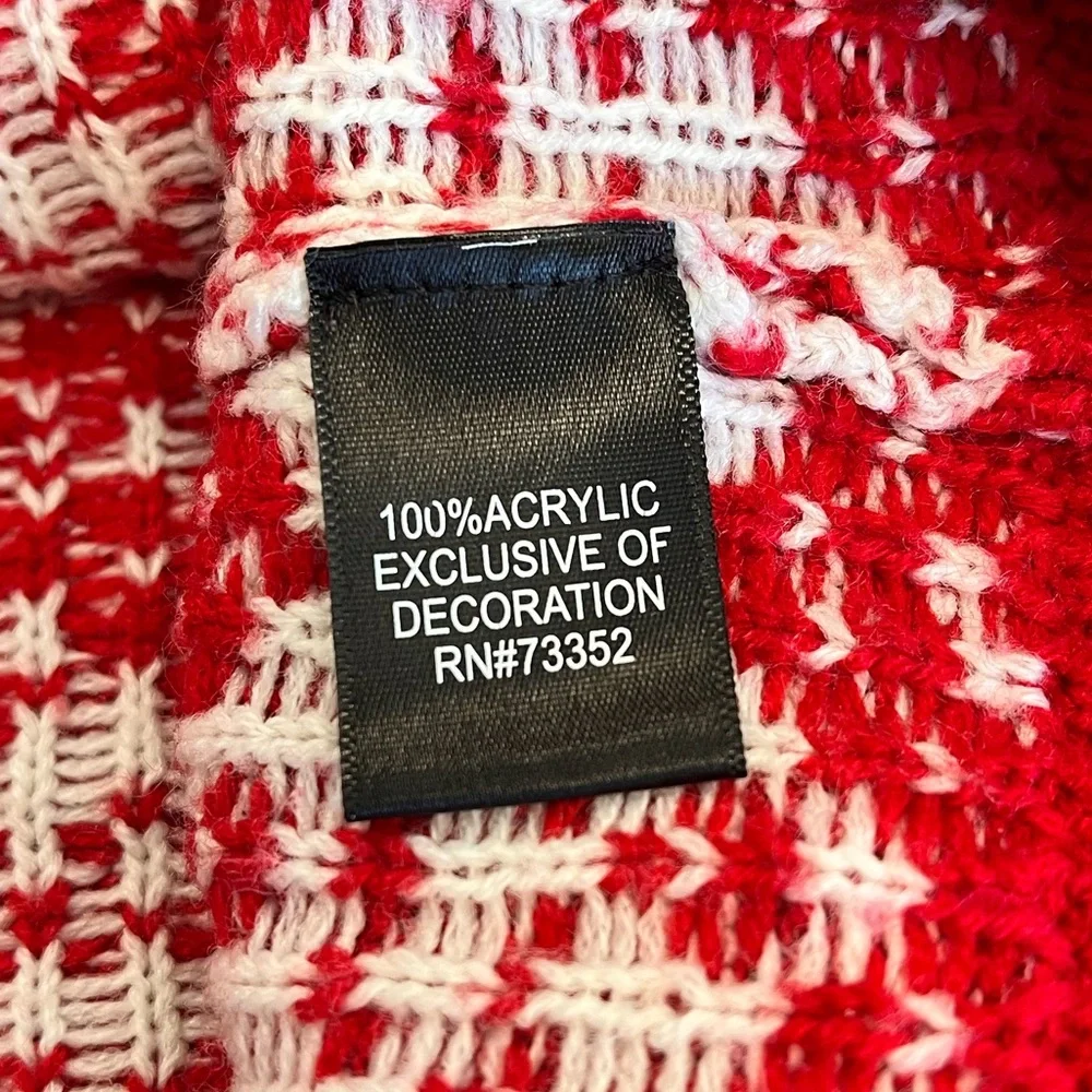 Llama Ugly Christmas Sweater Holiday M Medium